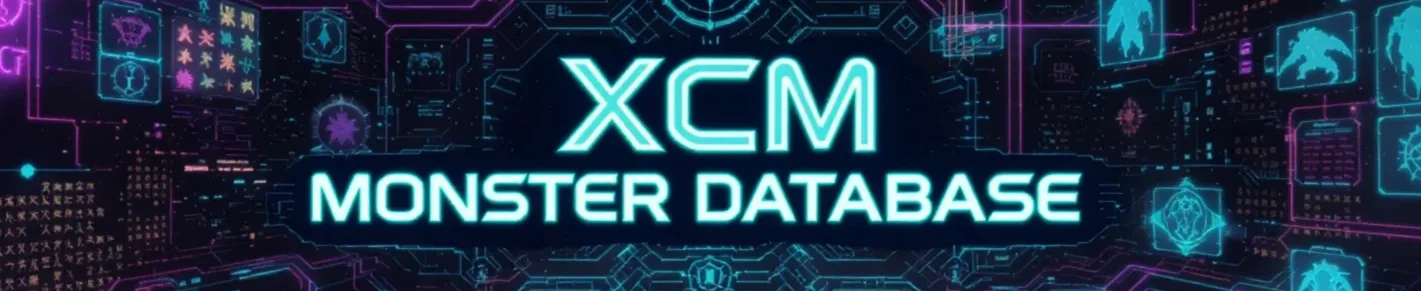 XCM Monster Database